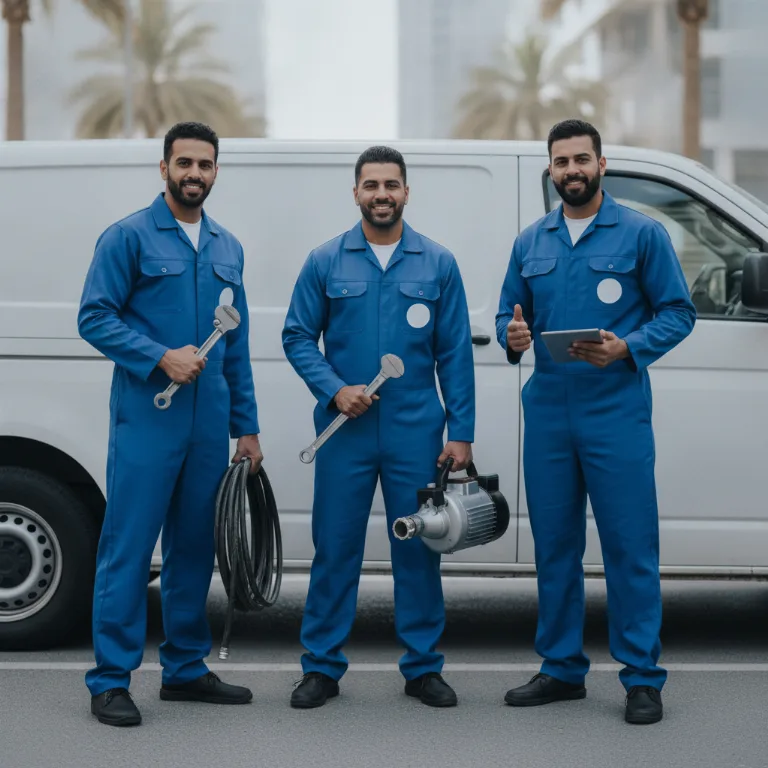 شفط مياه القبو فريق في مرسى دبي